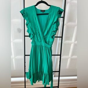 Majorelle Misty Dress in Kelly Green - Size S